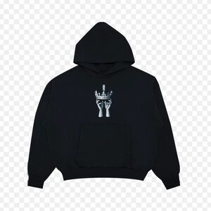 Mary J Blige For My Fans Tour Hoodie Black Graphic Streetwear Size XL